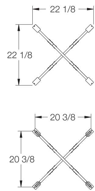 Technical drawing of the product Norcross - 50563-36/42CO